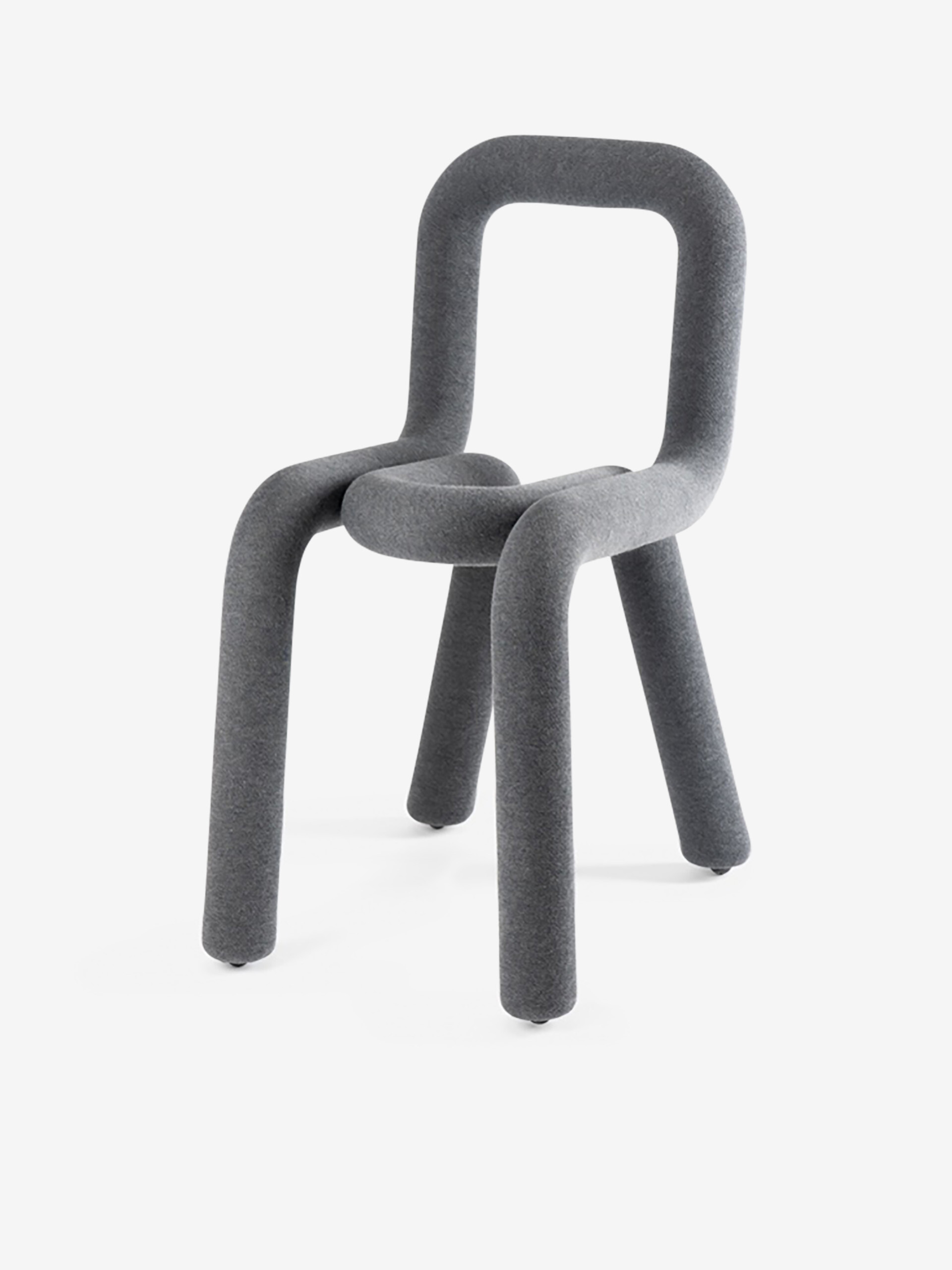 CHAISE BOLD GRIS FONCE - MOUSTACHE  Gris fonce , Maison Bensimon