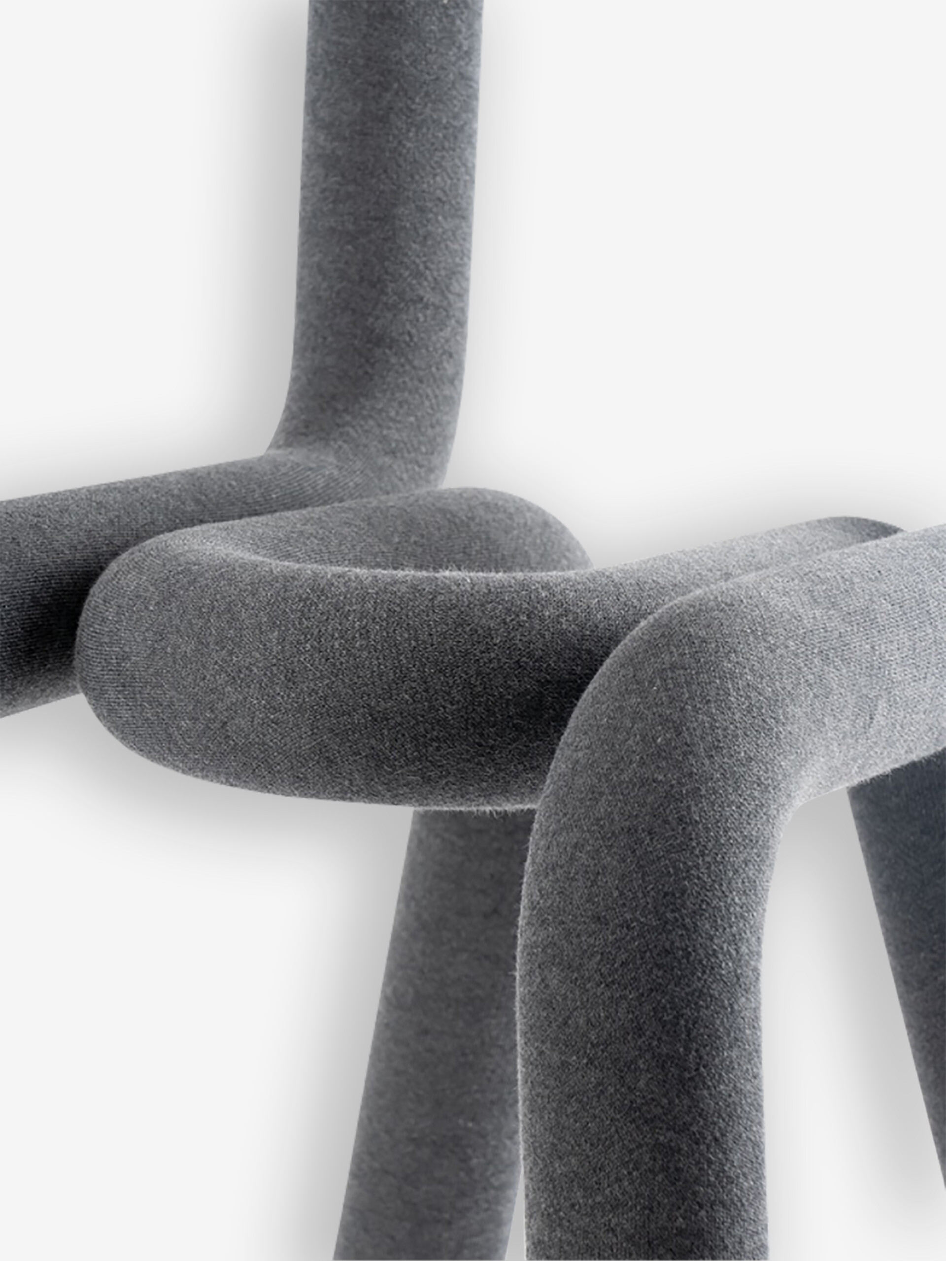 CHAISE BOLD GRIS FONCE - MOUSTACHE  Gris fonce , Maison Bensimon