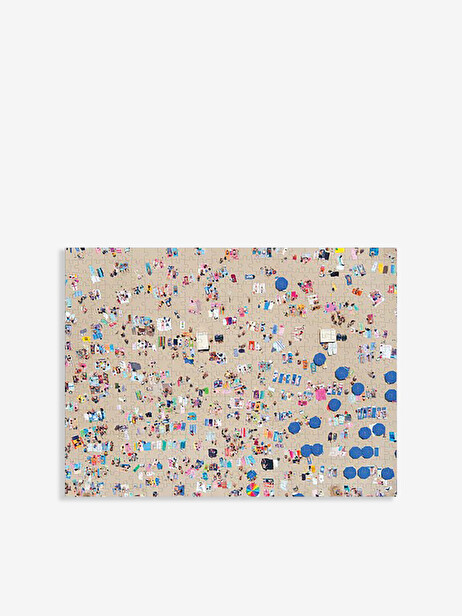 PUZZLE BIFACE THE BEACH SKI - NEW MAGS  Multicolore , Maison Bensimon
