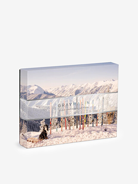 PUZZLE BIFACE WINTER SKI II - NEW MAGS  Multicolore , Maison Bensimon
