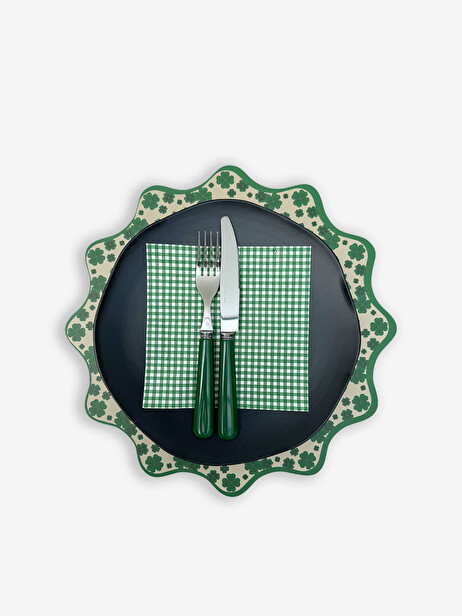 PETITE CUILLERE SERPETTE VERT - OPJET  Vert , Maison Bensimon