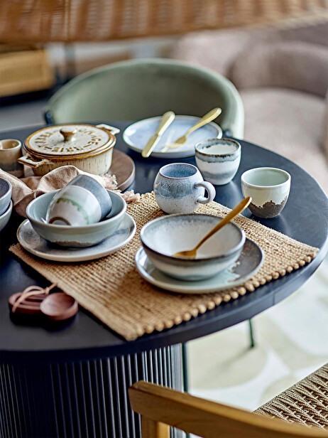 PLAT AU FOUR AVEC COUVERCLE ARAM GRES GRIS - BLOOMINGVILLE  Beige , Maison Bensimon