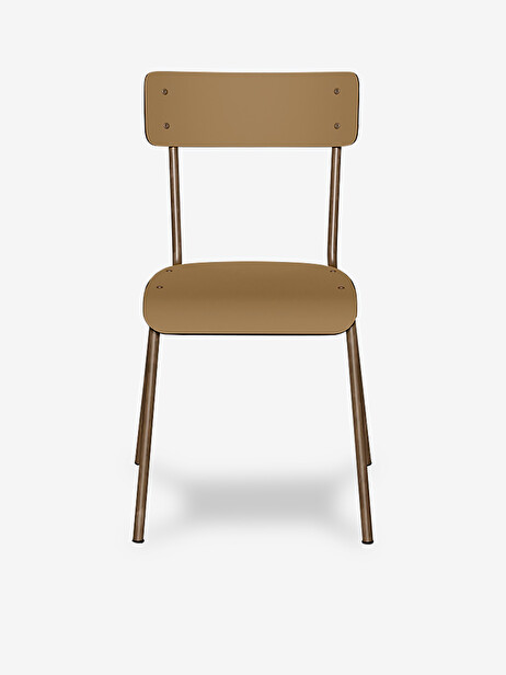 CHAISE D'ECOLIER SUZIE OCRE - LES GAMBETTES  Ocre , Maison Bensimon