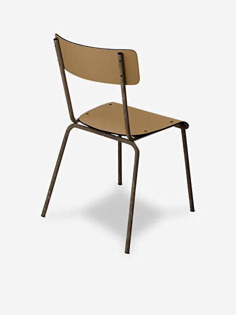 CHAISE D'ECOLIER SUZIE OCRE - LES GAMBETTES  Ocre , Maison Bensimon