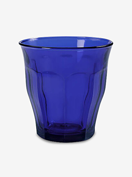 LOT DE 6 VERRES PICARDIE 25CL SAPHIR - DURALEX  Bleu , Maison Bensimon