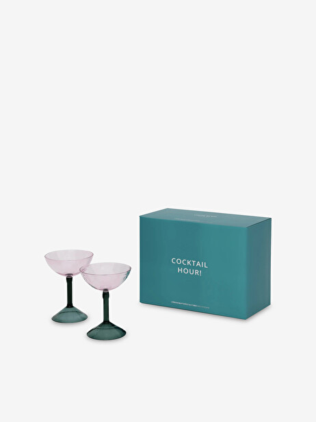 SET DE 2 COUPES COCKTAIL - URBAN NATURE CULTURE  Multicolore , Maison Bensimon