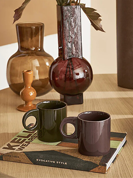 MUG NISSA MARRON - URBAN NATURE CULTURE  Marron , Maison Bensimon