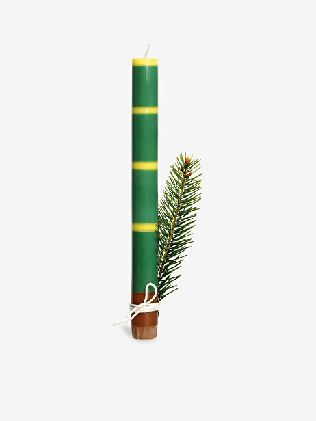 BOUGIE ARBRE DE NOEL - NOT THE GIRL  Vert , Maison Bensimon