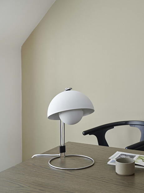 LAMPE A POSER FLOWERPOT VP4 BLANC MAT - &TRADITION  Blanc , Maison Bensimon
