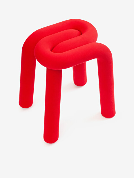 TABOURET BOLD ROUGE - MOUSTACHE  Rouge , Maison Bensimon