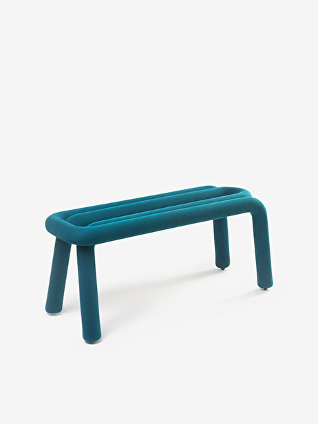 BANC BOLD BLEU CANARD - MOUSTACHE  Bleu canard , Maison Bensimon