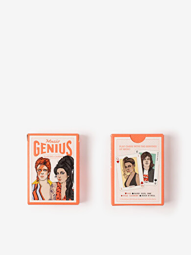 MUSIC PLAYING CARDS - NEW MAGS  Multicolore , Maison Bensimon