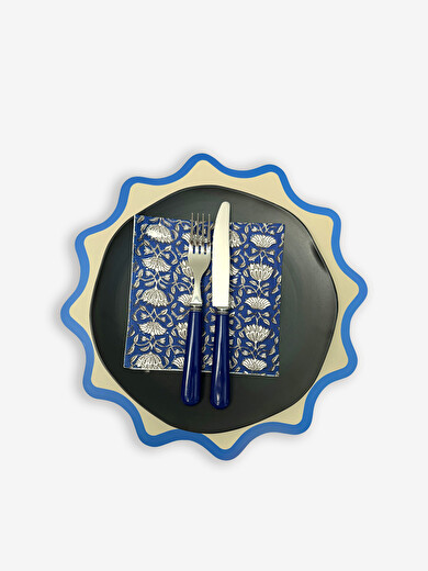 PETITE CUILLERE SERPETTE INDIGO - OPJET  Indigo , Maison Bensimon