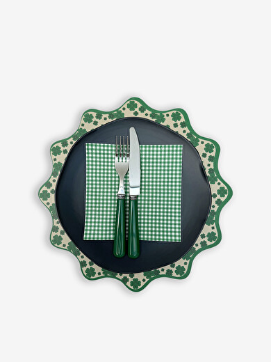 GRANDE CUILLERE SERPETTE VERT - OPJET  Vert , Maison Bensimon