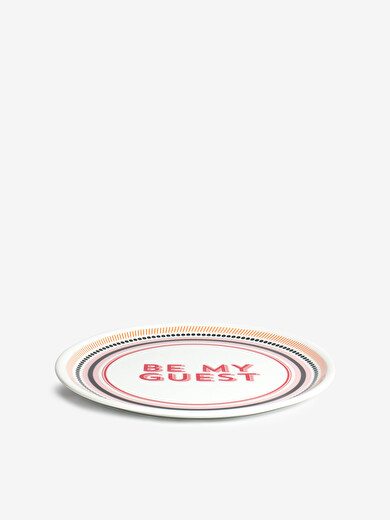 ASSIETTE A PIZZA BE MY GUEST - BITOSSI HOME  Rouge , Maison Bensimon