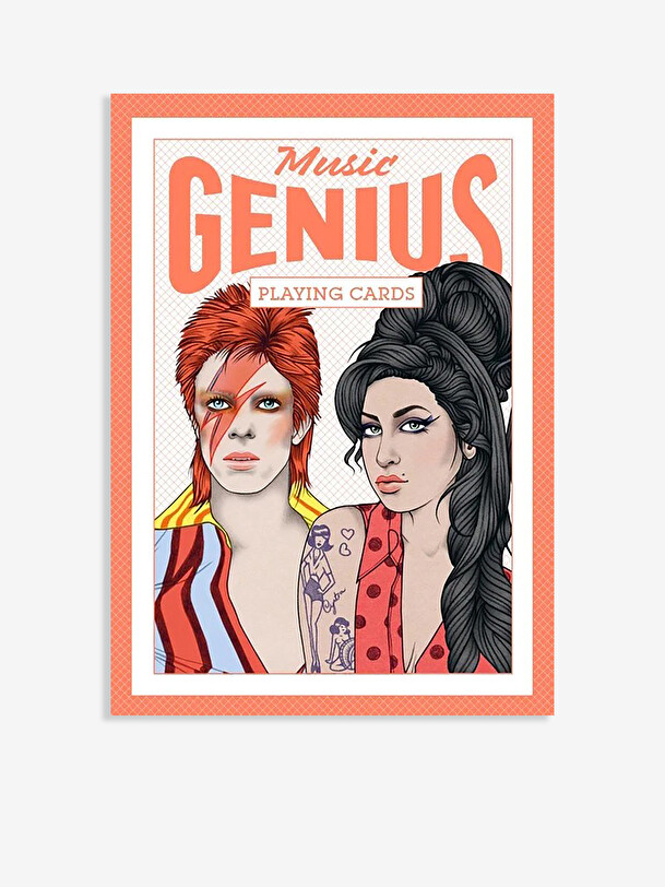 MUSIC PLAYING CARDS - NEW MAGS Multicolore , Maison Bensimon