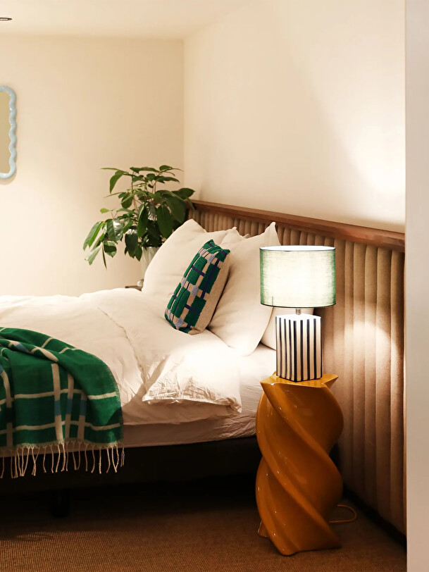 PLAID PLANO VERT 130X200CM - &KLEVERING Vert , Maison Bensimon