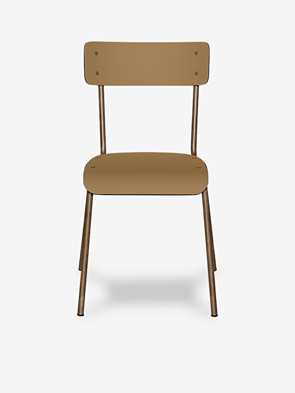 CHAISE D'ECOLIER SUZIE OCRE - LES GAMBETTES  Ocre , Maison Bensimon