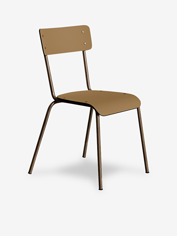 CHAISE D'ECOLIER SUZIE OCRE - LES GAMBETTES  Ocre , Maison Bensimon