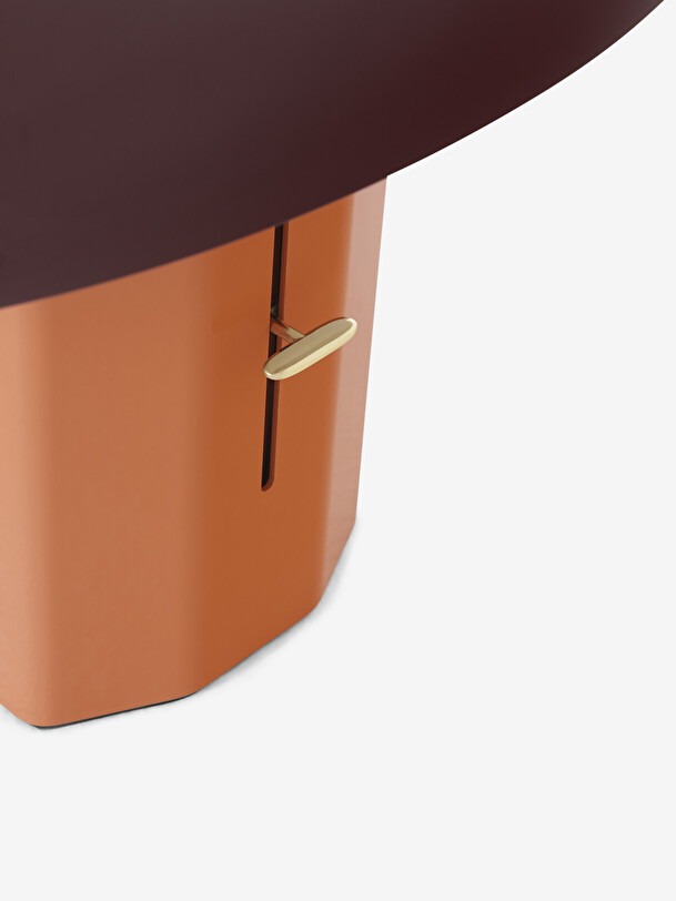 LAMPE A POSER MONTERA JH42 BORDEAUX/ORANGE - &TRADITION Orange , Maison Bensimon