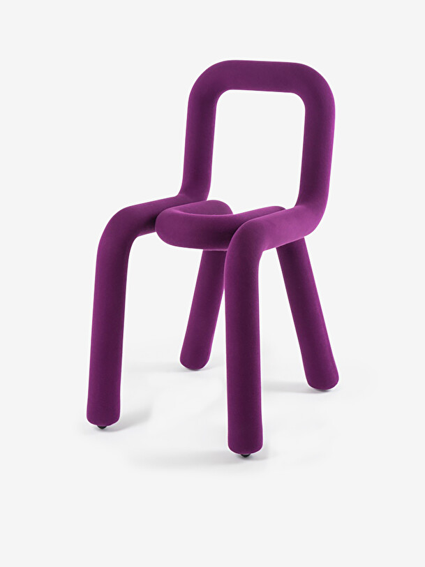 CHAISE BOLD VIOLET - MOUSTACHE  Violet , Maison Bensimon
