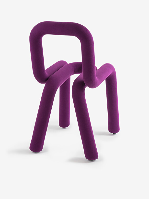CHAISE BOLD VIOLET - MOUSTACHE  Violet , Maison Bensimon