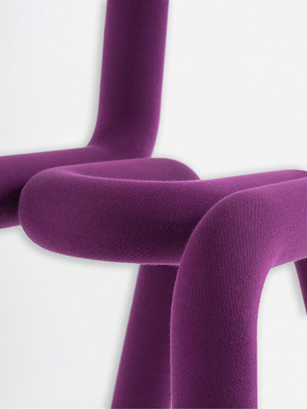 CHAISE BOLD VIOLET - MOUSTACHE  Violet , Maison Bensimon