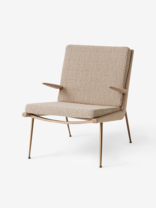 FAUTEUIL BOOMERANG HM2 CHENE - &TRADITION Beige , Maison Bensimon