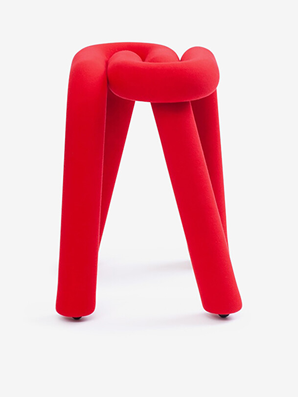 TABOURET BOLD ROUGE - MOUSTACHE  Rouge , Maison Bensimon