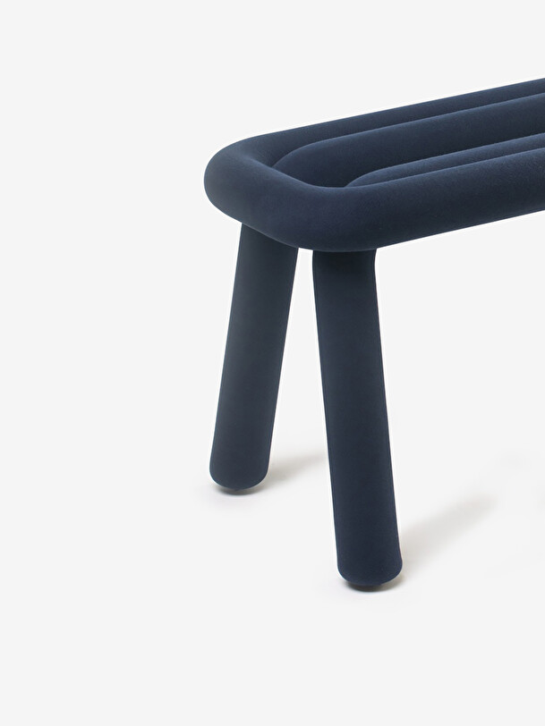 BANC BOLD MARINE - MOUSTACHE  Marine , Maison Bensimon