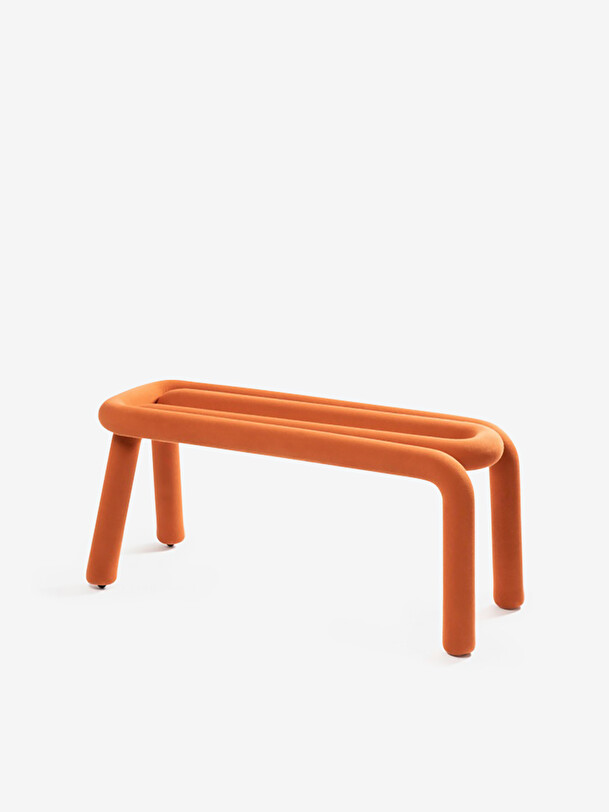 BANC BOLD HAZELNUT  Orange , Maison Bensimon