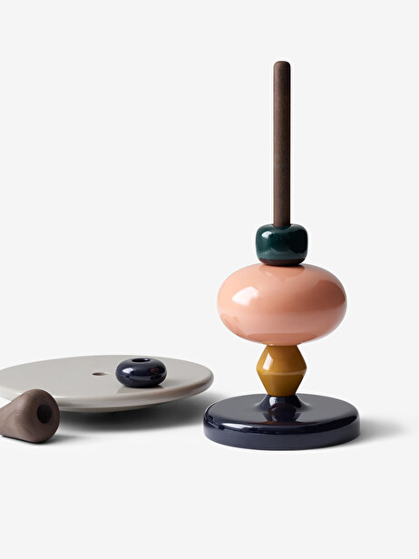TABLE D'APPOINT SHUFFLE MH1 MIA HAMBORG MULTICOLORE ARRAY - &TRADITION  Multicolore , Maison Bensimon