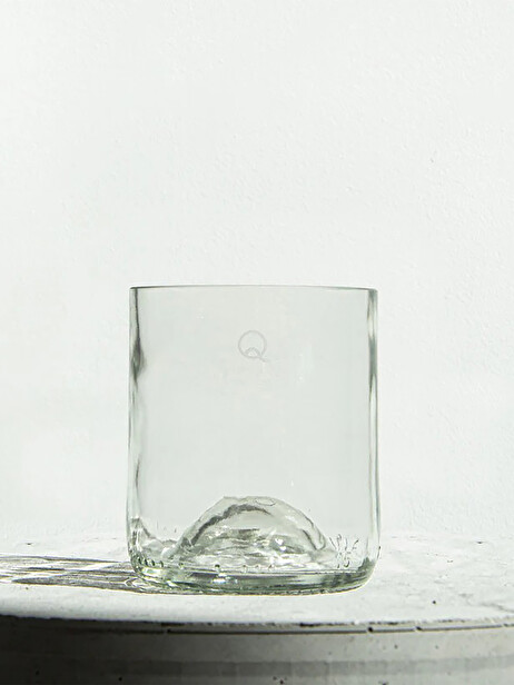 LOT DE 4 VERRES DANSER 25CL TRANSPARENT - Q DE BOUTEILLES  Transparent , Maison Bensimon