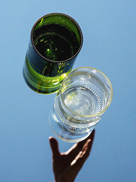LOT DE 4 VERRES DANSER 25CL TRANSPARENT - Q DE BOUTEILLES  Transparent , Maison Bensimon