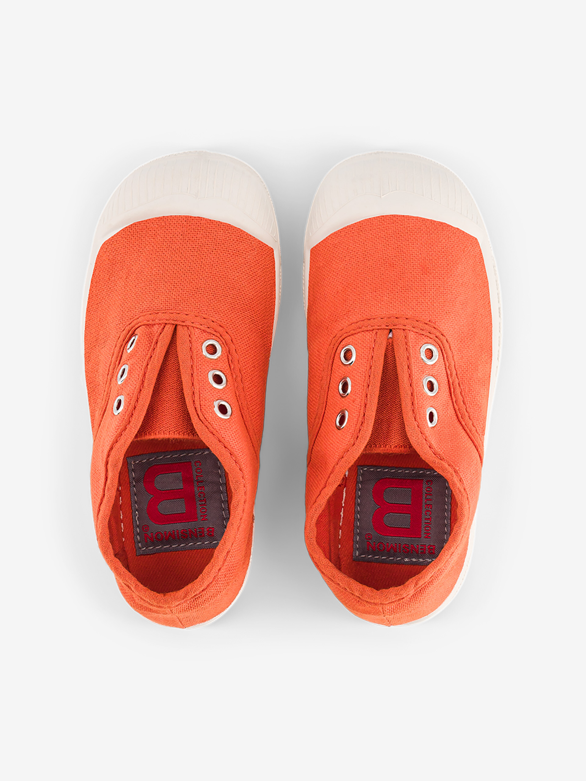 TENNIS ELLY ENFANT  Abricot , Tennis & Chaussures Bensimon