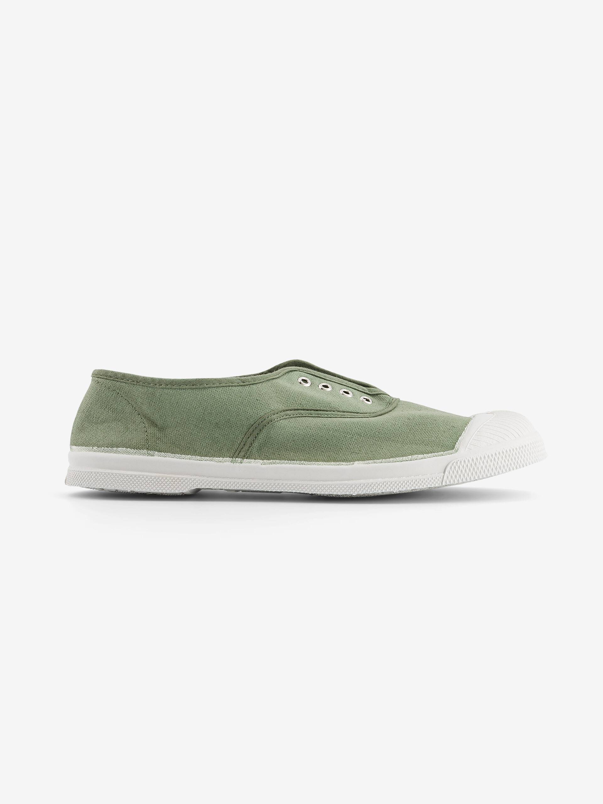 TENNIS ELLY FEMME  Sauge , Tennis & Chaussures Bensimon