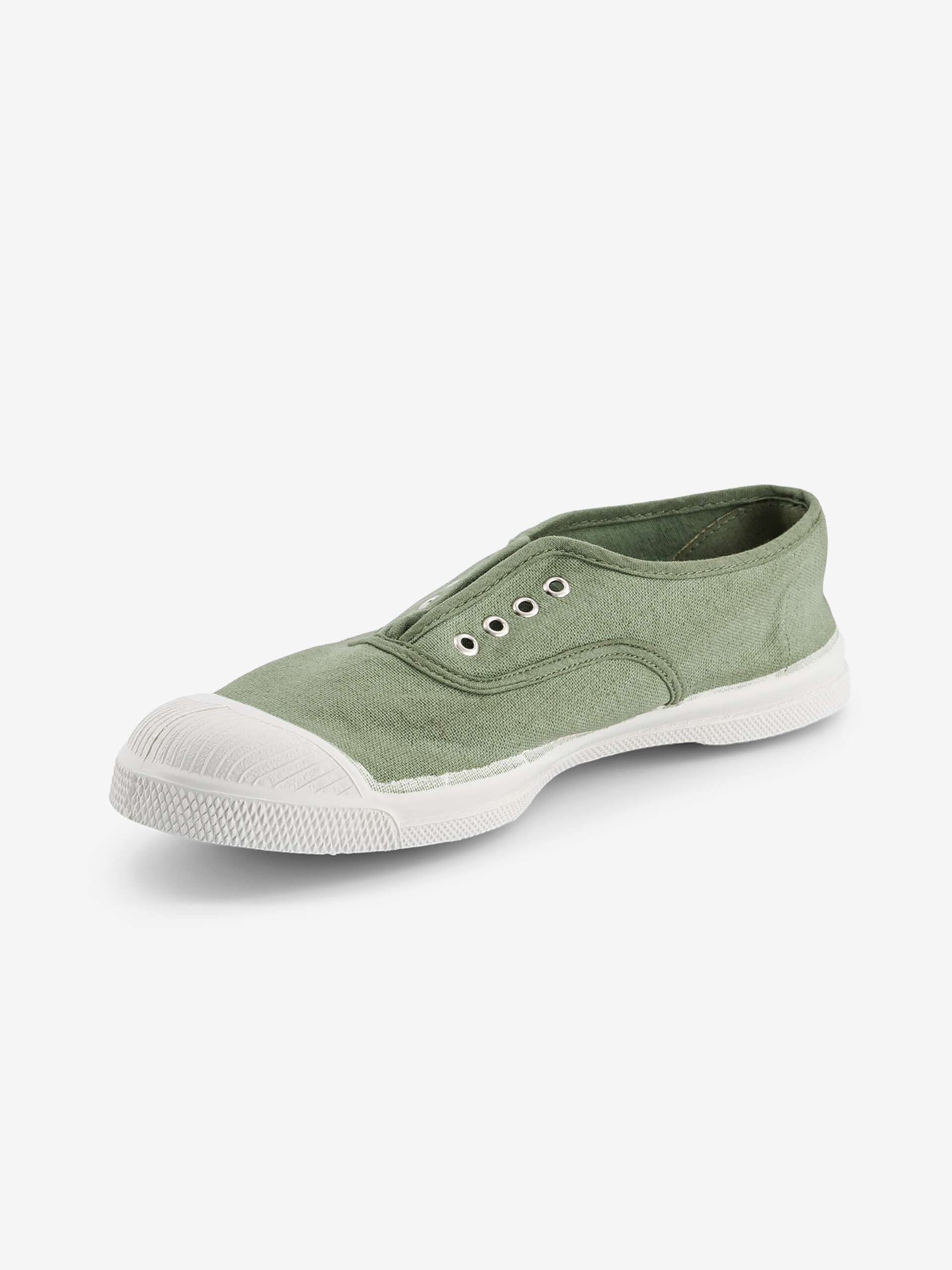 TENNIS ELLY FEMME  Sauge , Tennis & Chaussures Bensimon