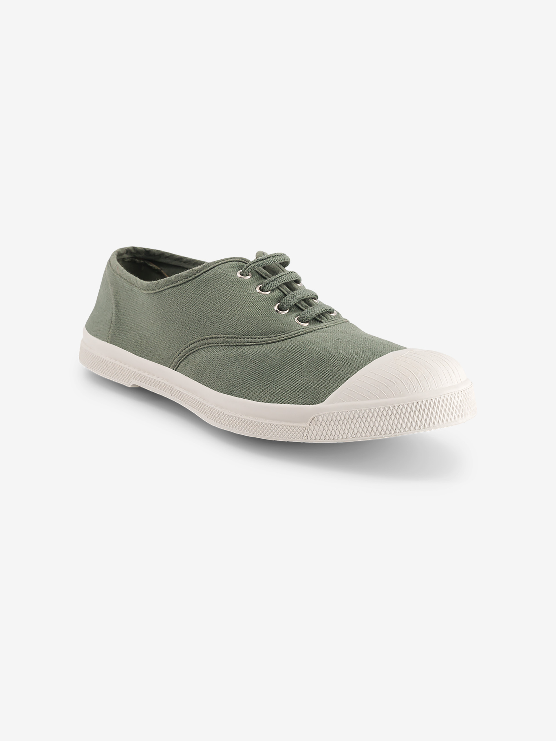 TENNIS LACET FEMME  Sauge , Tennis & Chaussures Bensimon