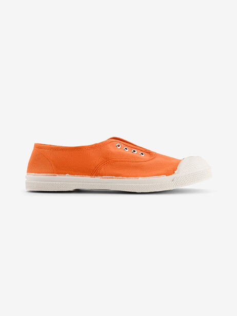 TENNIS ELLY FEMME  Abricot , Tennis & Chaussures Bensimon