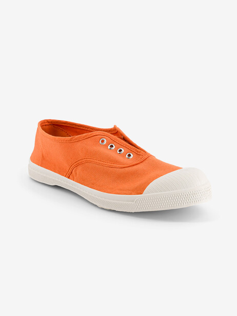 TENNIS ELLY FEMME  Abricot , Tennis & Chaussures Bensimon