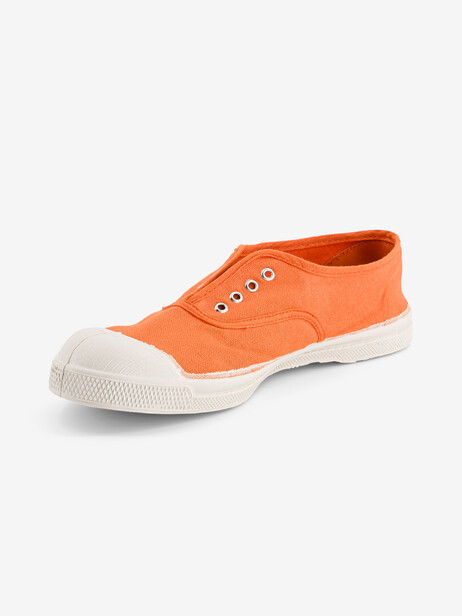 TENNIS ELLY FEMME  Abricot , Tennis & Chaussures Bensimon