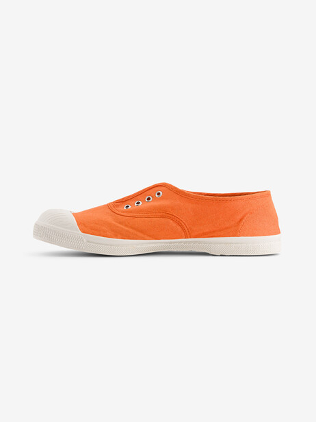 TENNIS ELLY FEMME  Abricot , Tennis & Chaussures Bensimon
