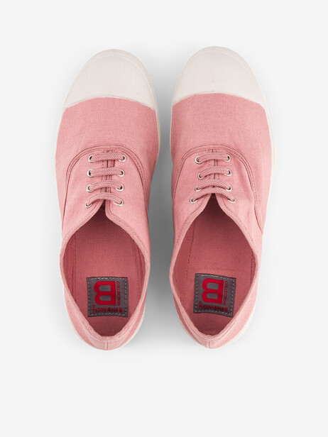 TENNIS LACET FEMME  Fleur , Tennis & Chaussures Bensimon