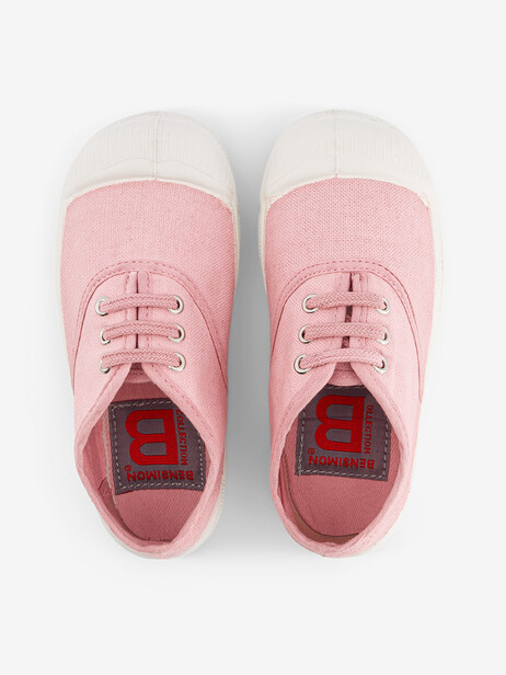 TENNS LACET ENFANT  Fleur , Tennis & Chaussures Bensimon