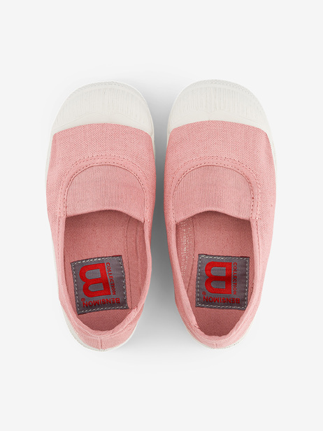 TENNIS ELASTIQUE ENFANT  Fleur , Tennis & Chaussures Bensimon