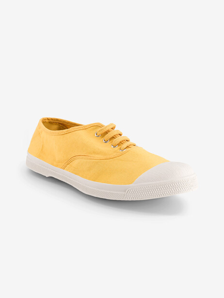 TENNIS LACET FEMME  Bouton d or , Tennis & Chaussures Bensimon