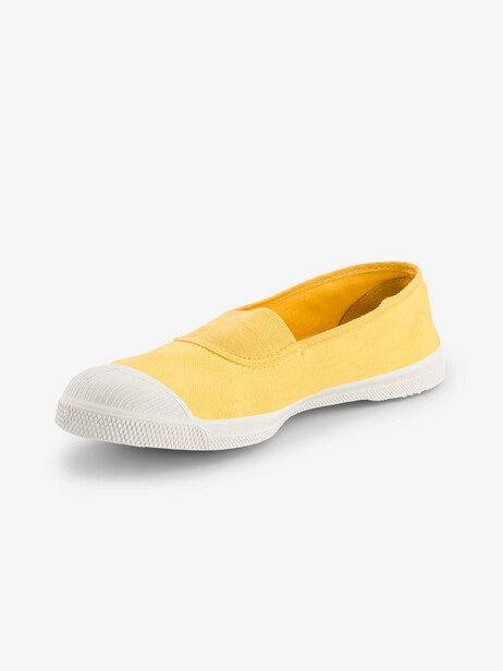 TENNIS ELASTIQUE FEMME  Bouton d or , Tennis & Chaussures Bensimon