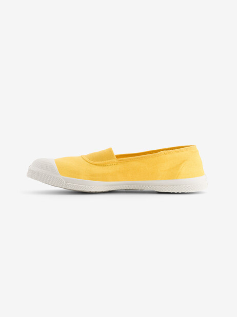 TENNIS ELASTIQUE FEMME  Bouton d or , Tennis & Chaussures Bensimon