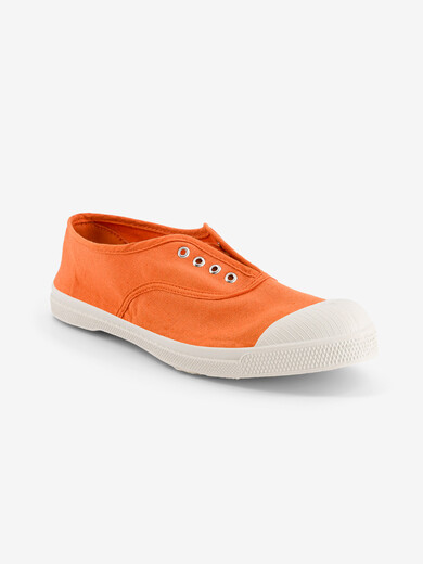 TENNIS ELLY FEMME  Abricot , Tennis & Chaussures Bensimon