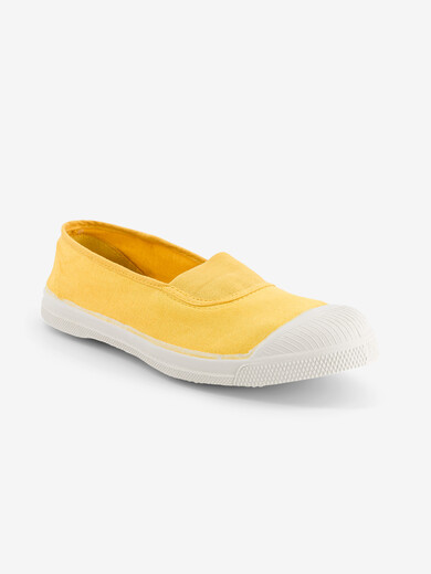 TENNIS ELASTIQUE FEMME  Bouton d or , Tennis & Chaussures Bensimon